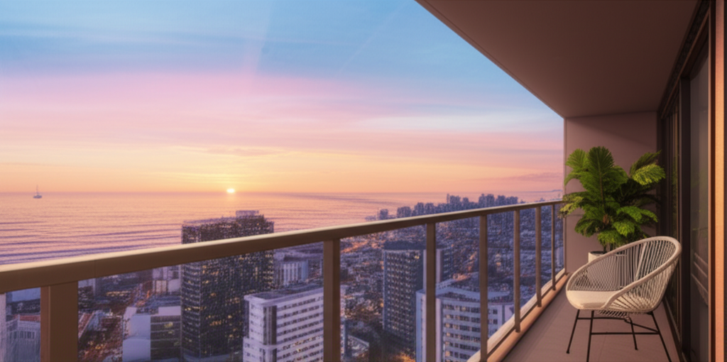 2BR Apartment with Balcony