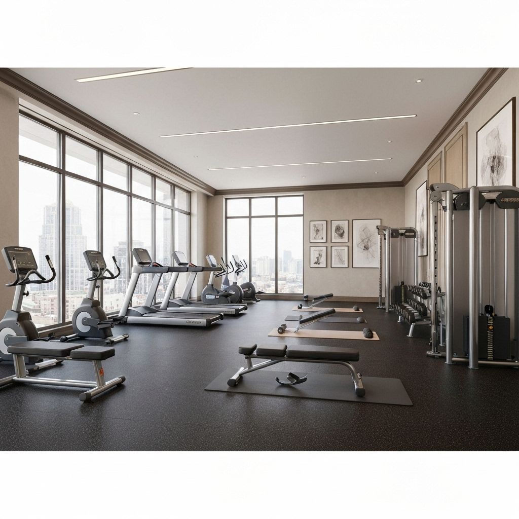 Luxury 1BR with Gym Access